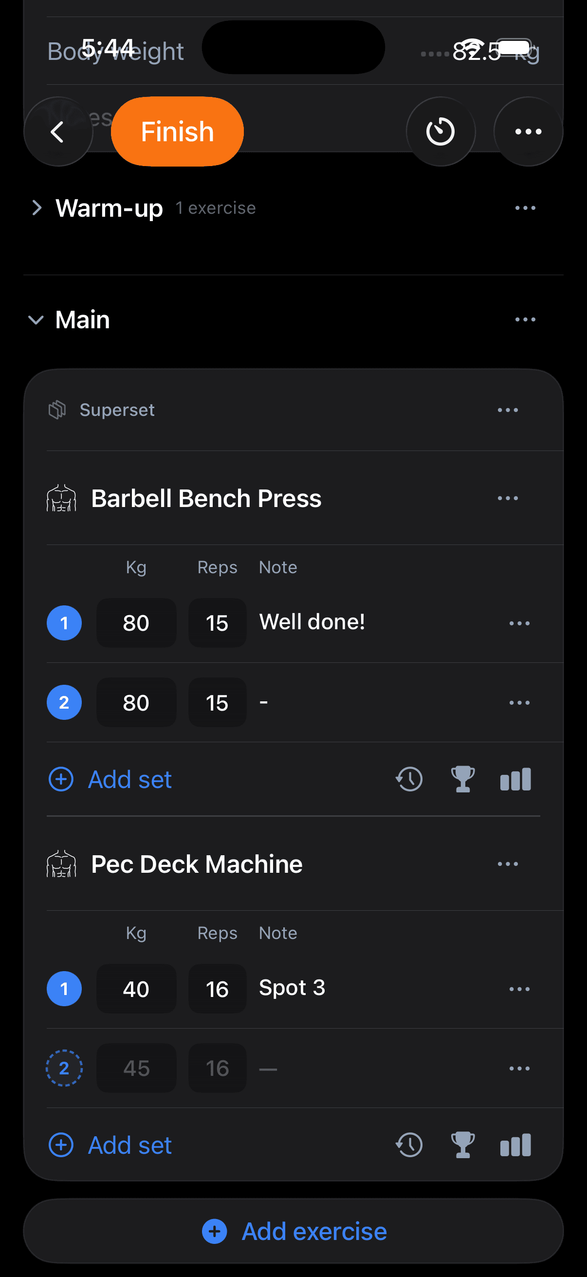 Supersets & Sections